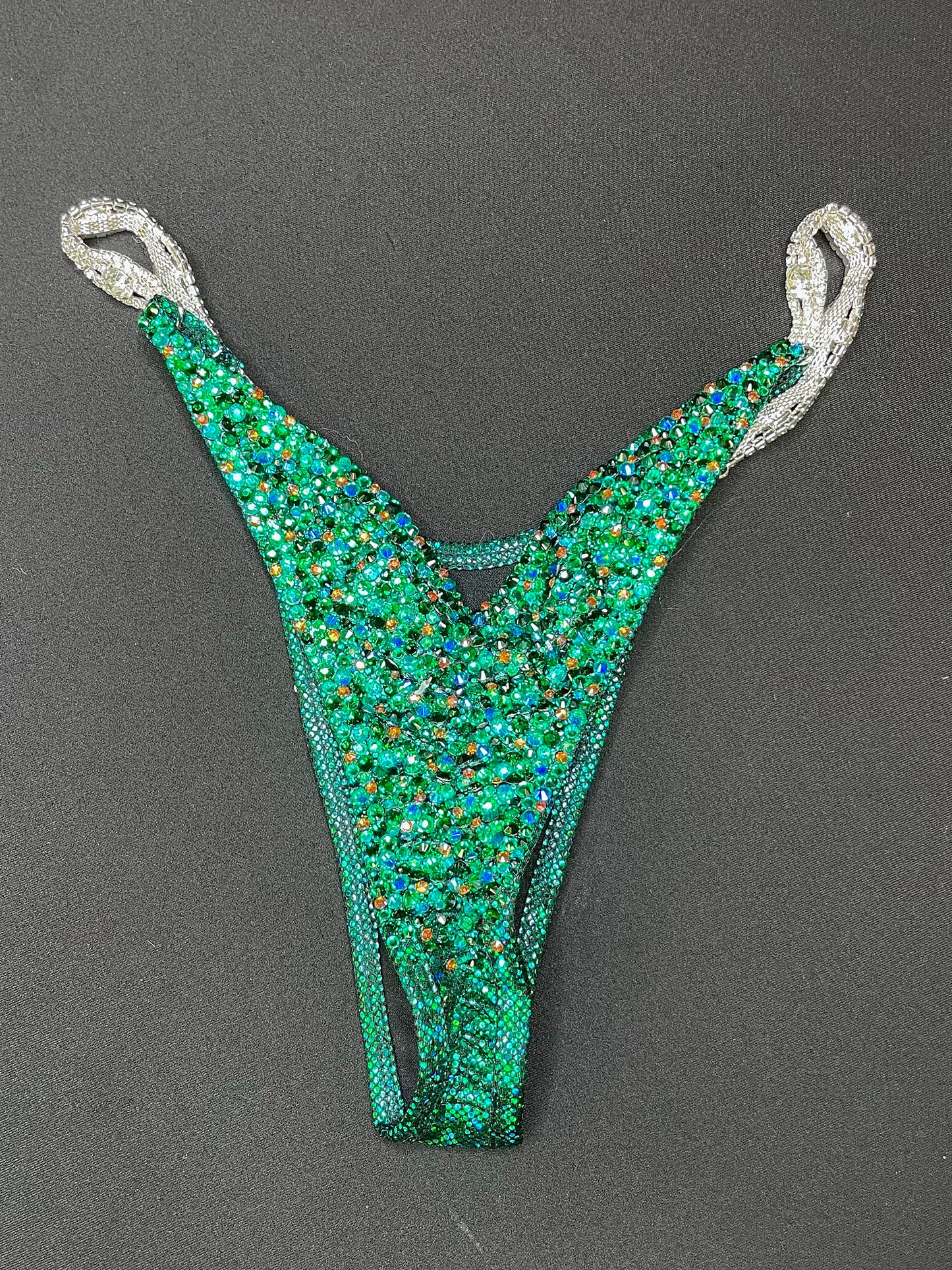 Green multicolor bikini suit (TN444)